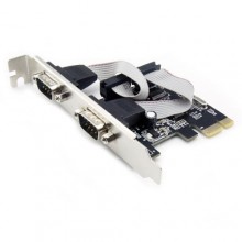 Контроллер PCI-Express 1x to 2xCOM (RS-232) controller